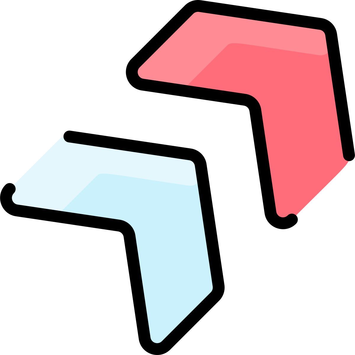 double arrow icon
