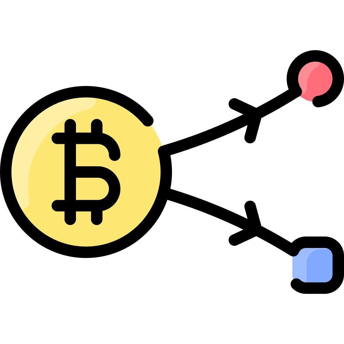 double spending icon