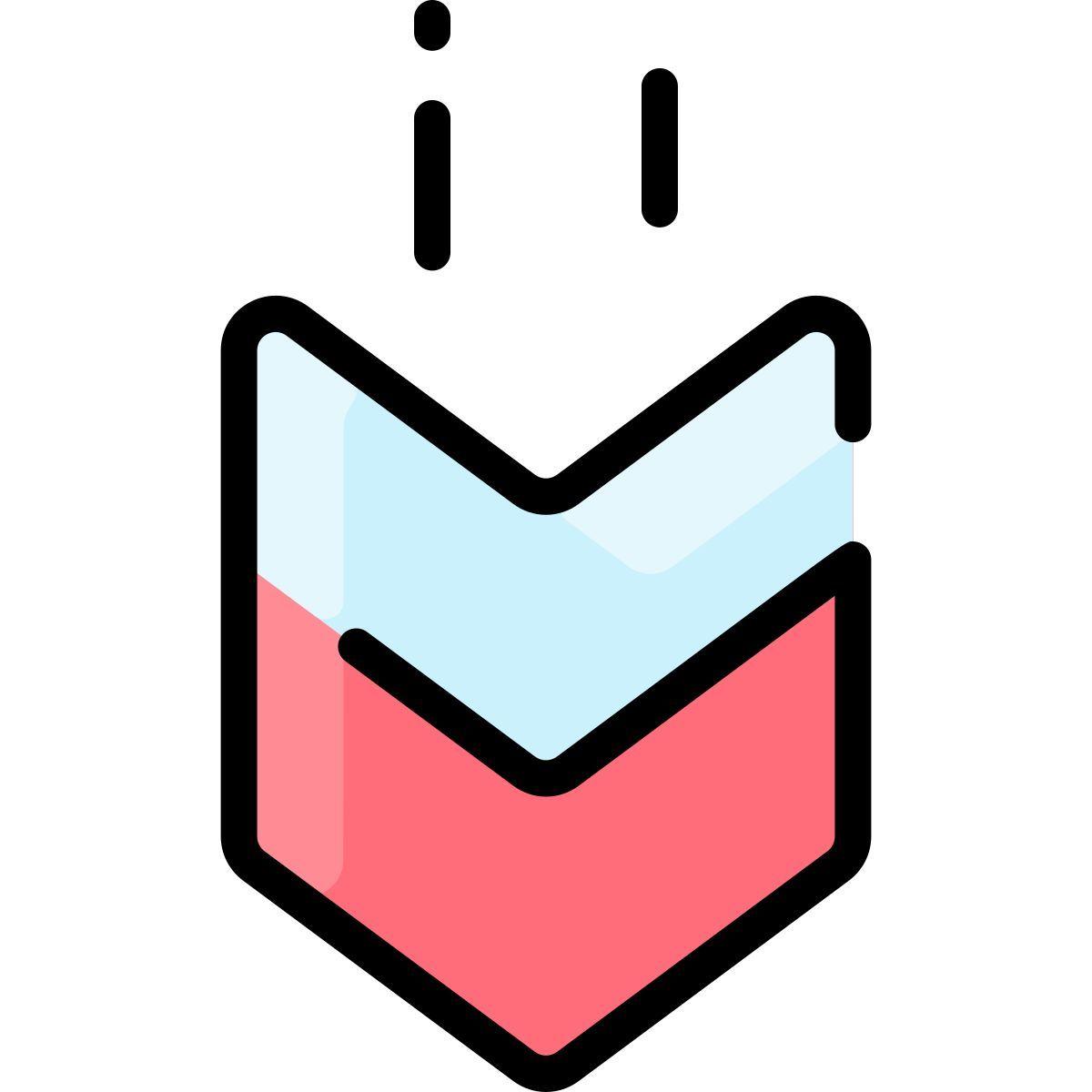 down arrow icon