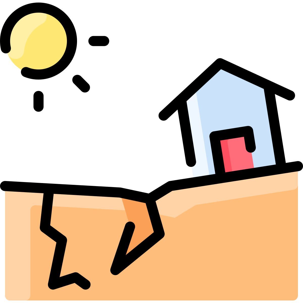 earthquake icon