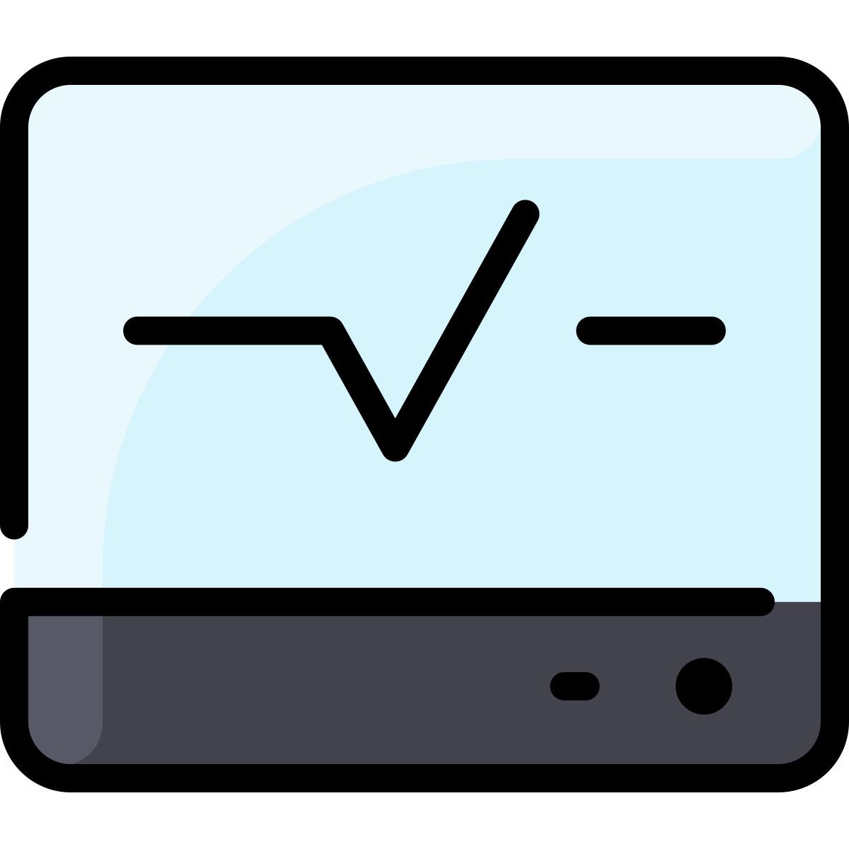 ekg monitor icon
