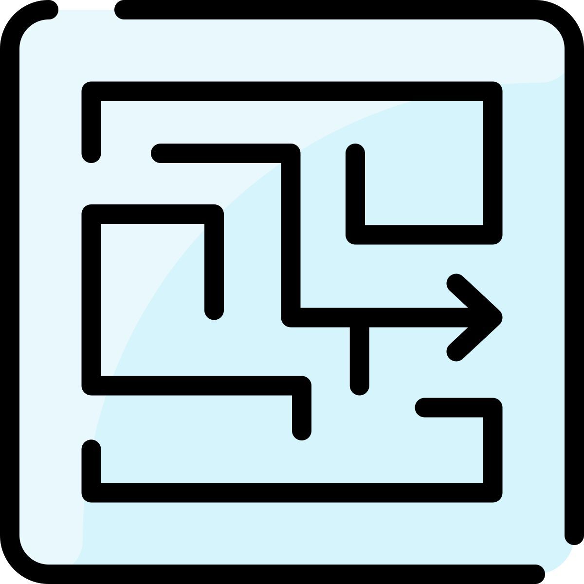 evacuation plan icon