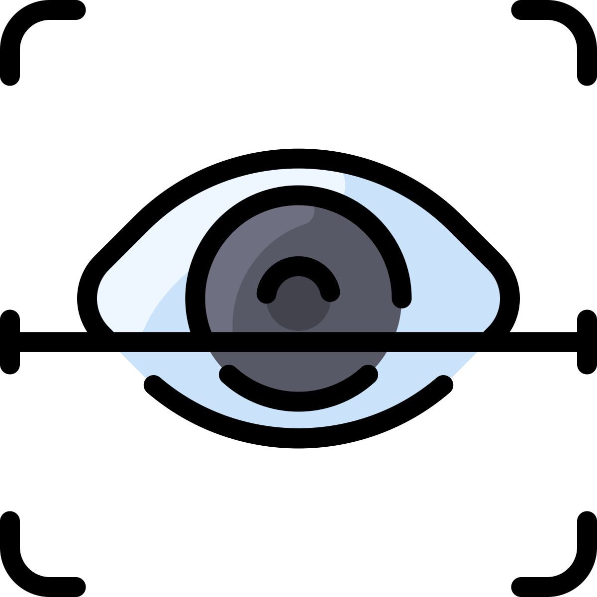 eye scanner icon