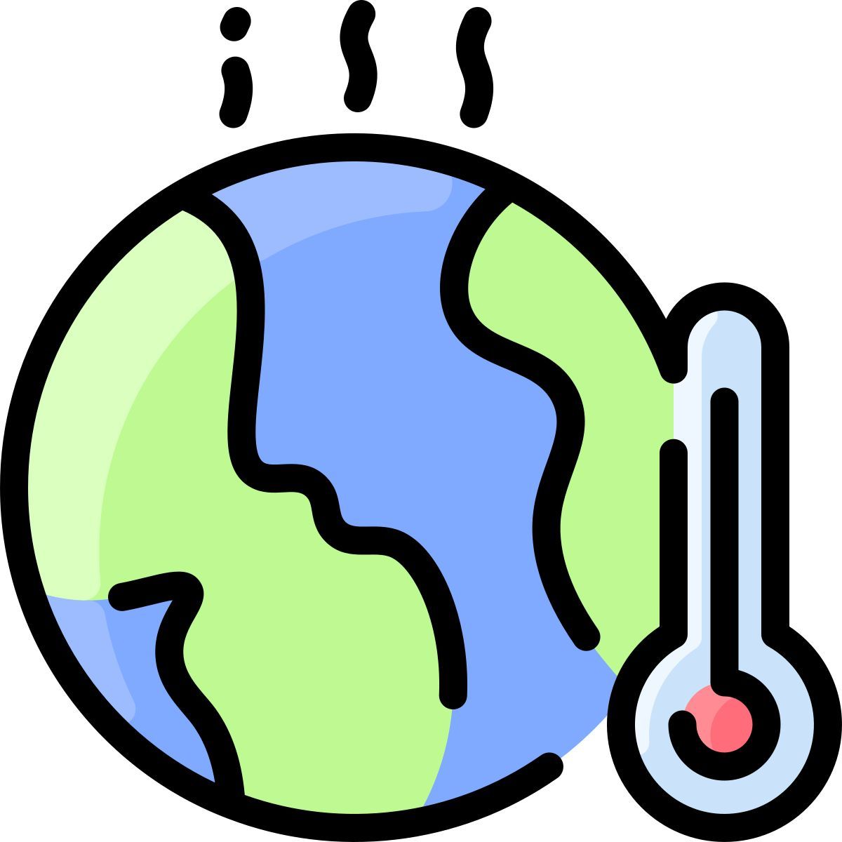 global warming icon