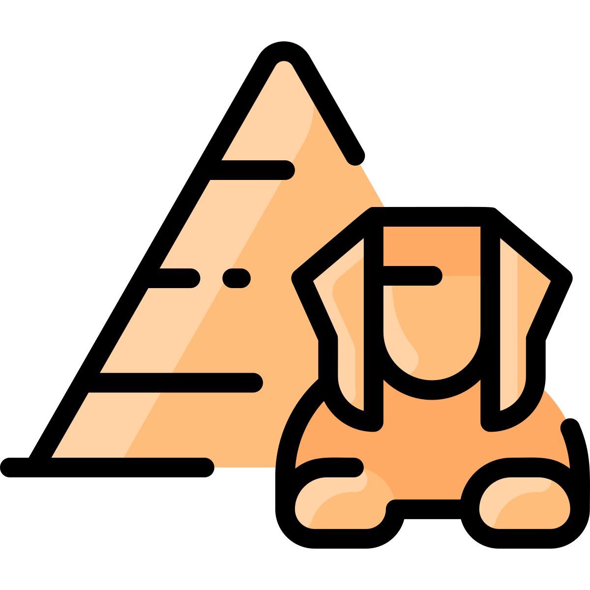 great sphinx of giza icon