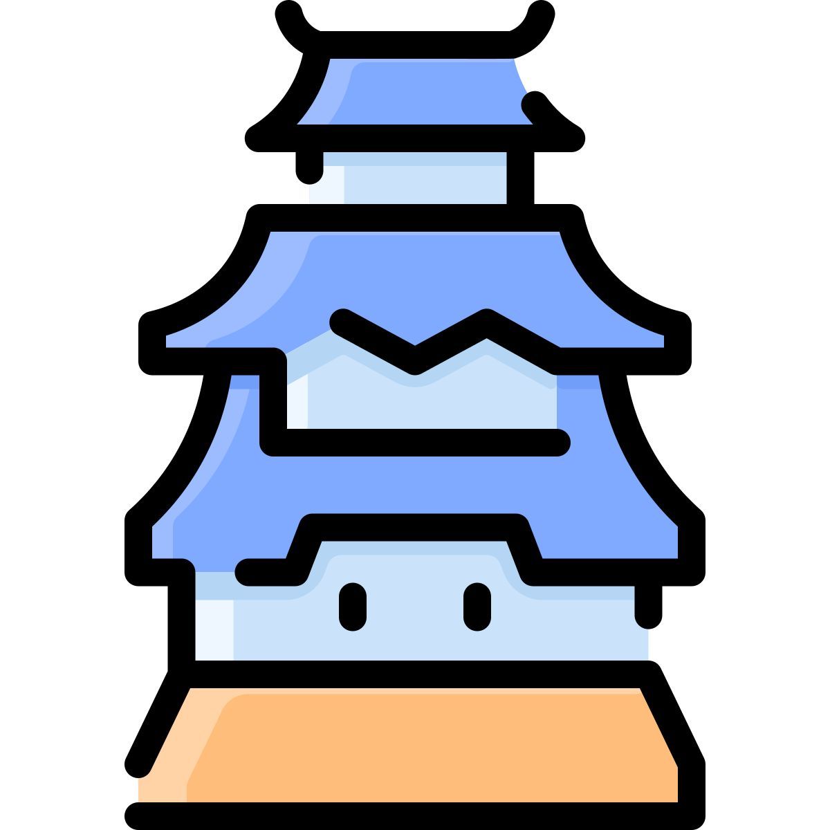 castillo de himeji icon