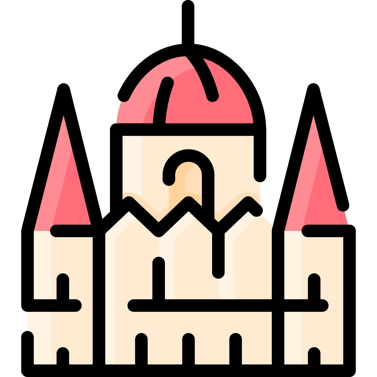 hungarian parliament icon