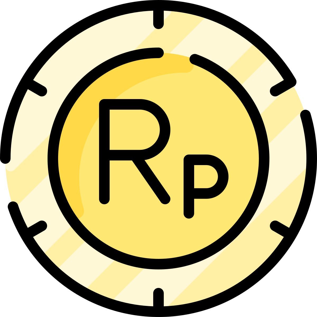indonesian rupiah icon