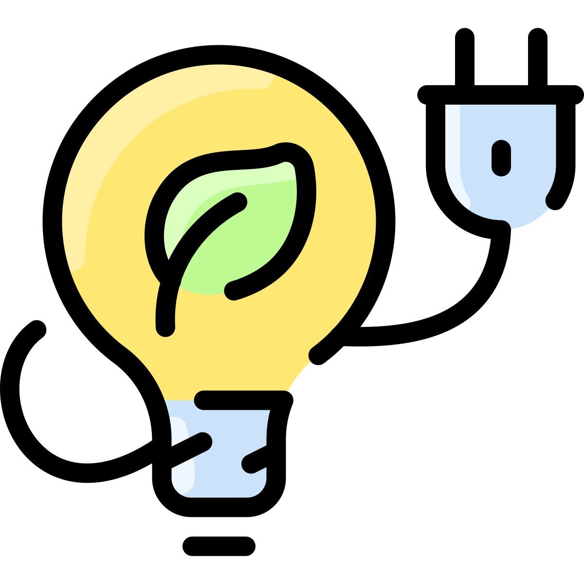 eco lamp icon
