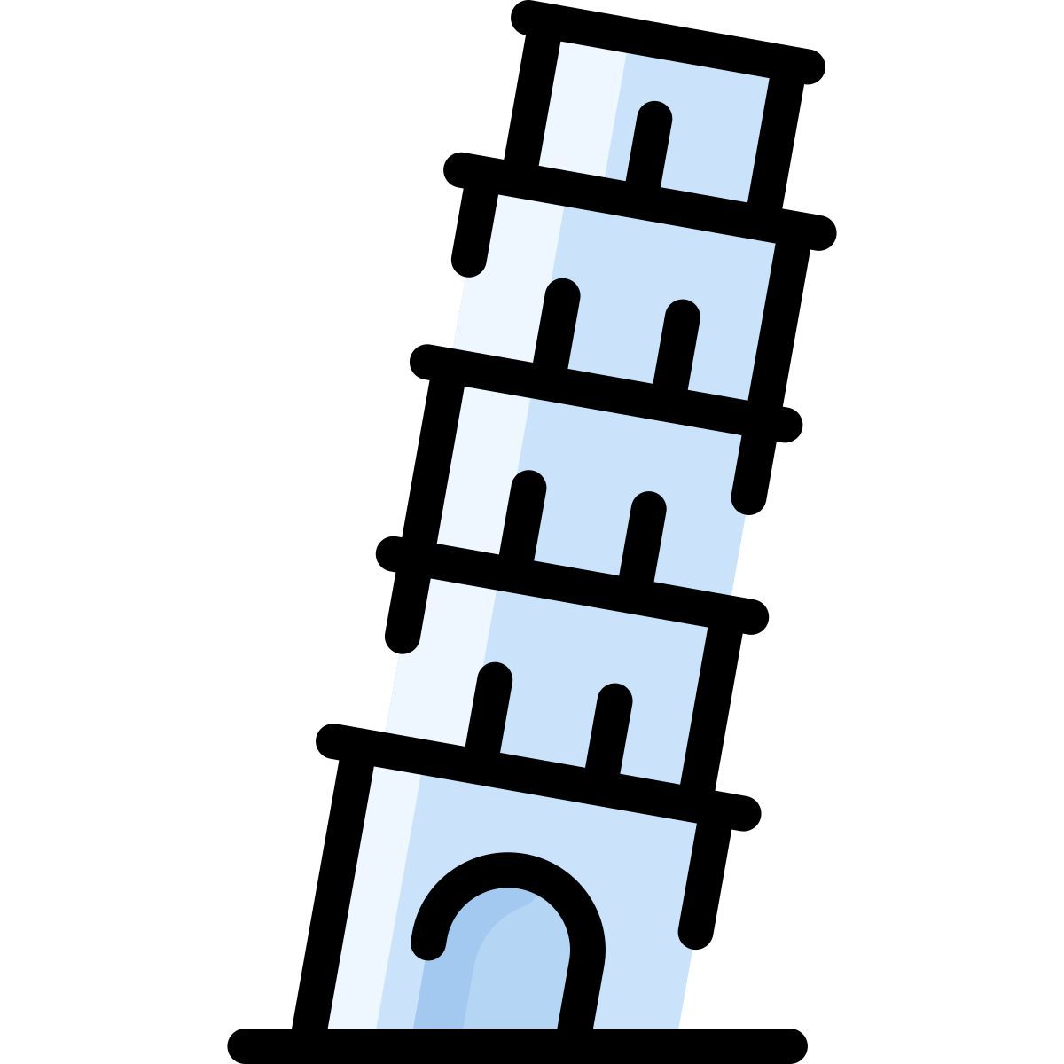 tour penchée de pise icon