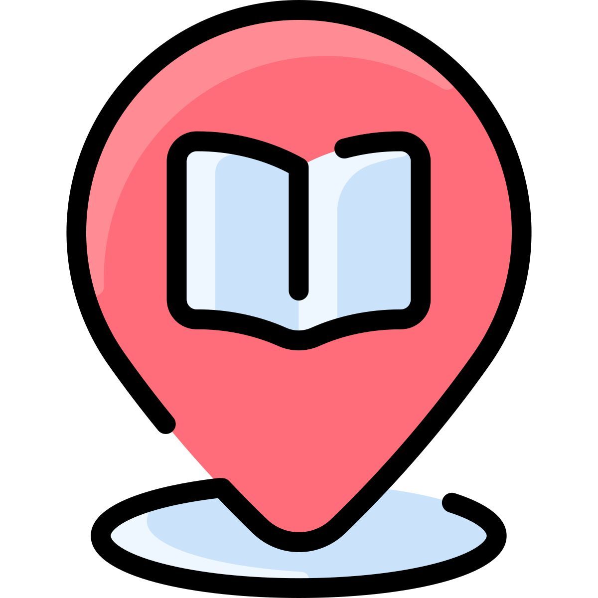 bookstore location icon
