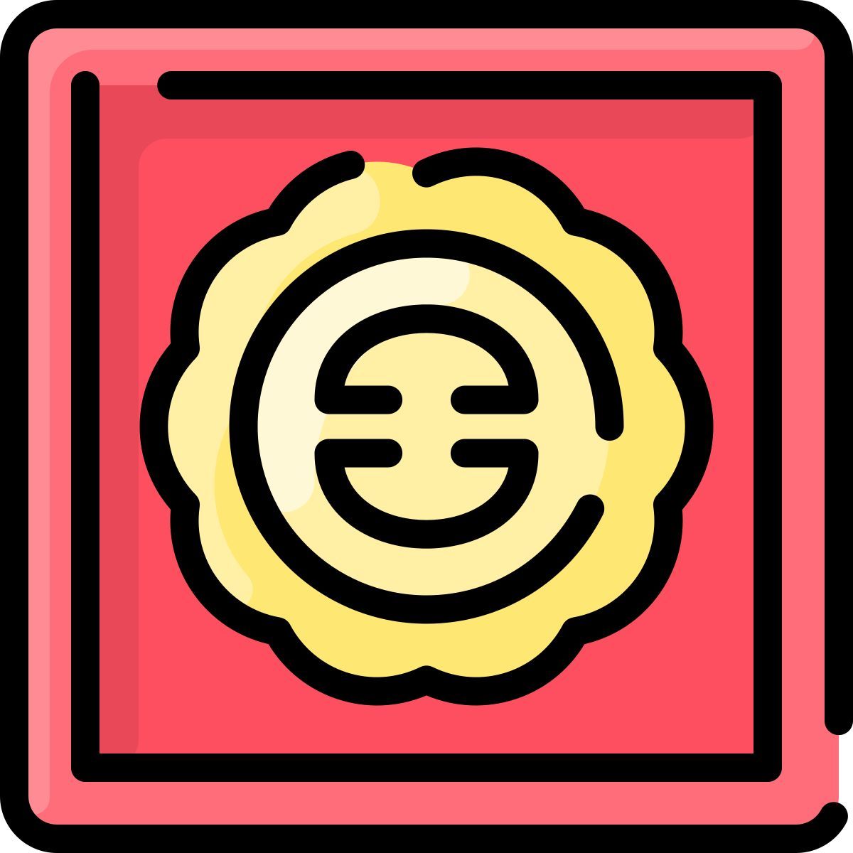 moon cake icon