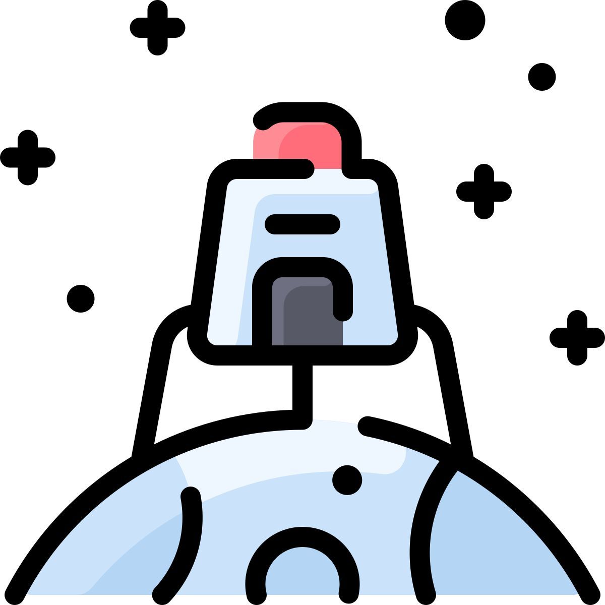 moon landing icon