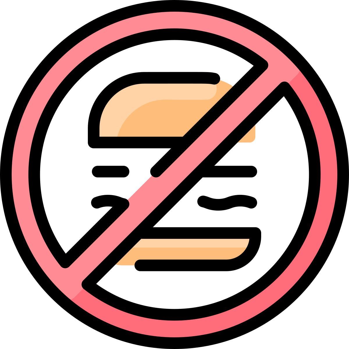 no burger icon