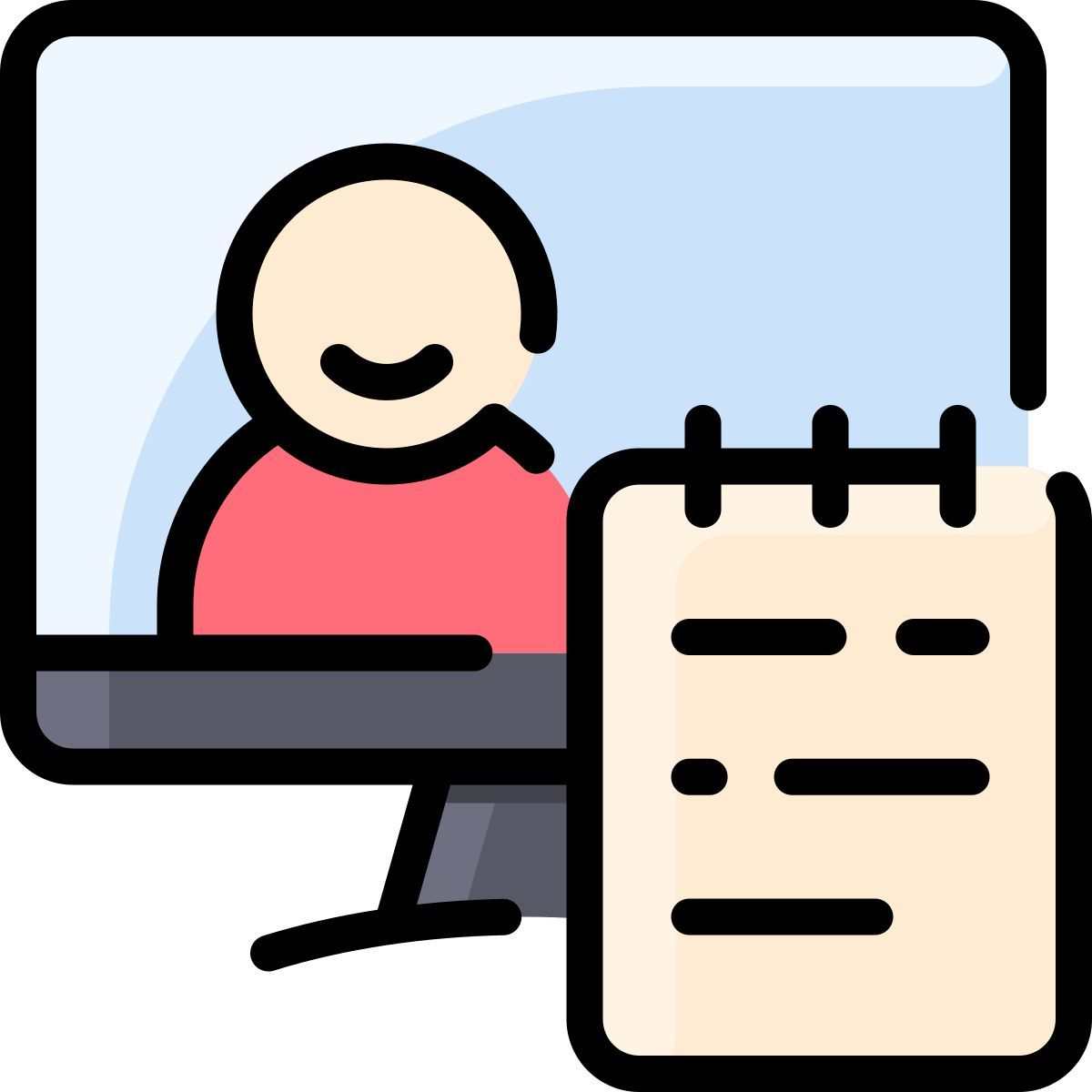 online unterricht icon