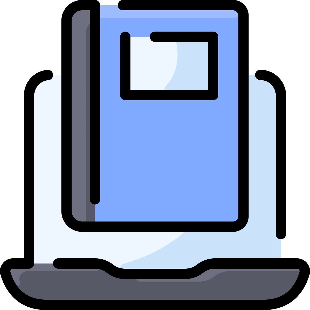 biblioteca online icon