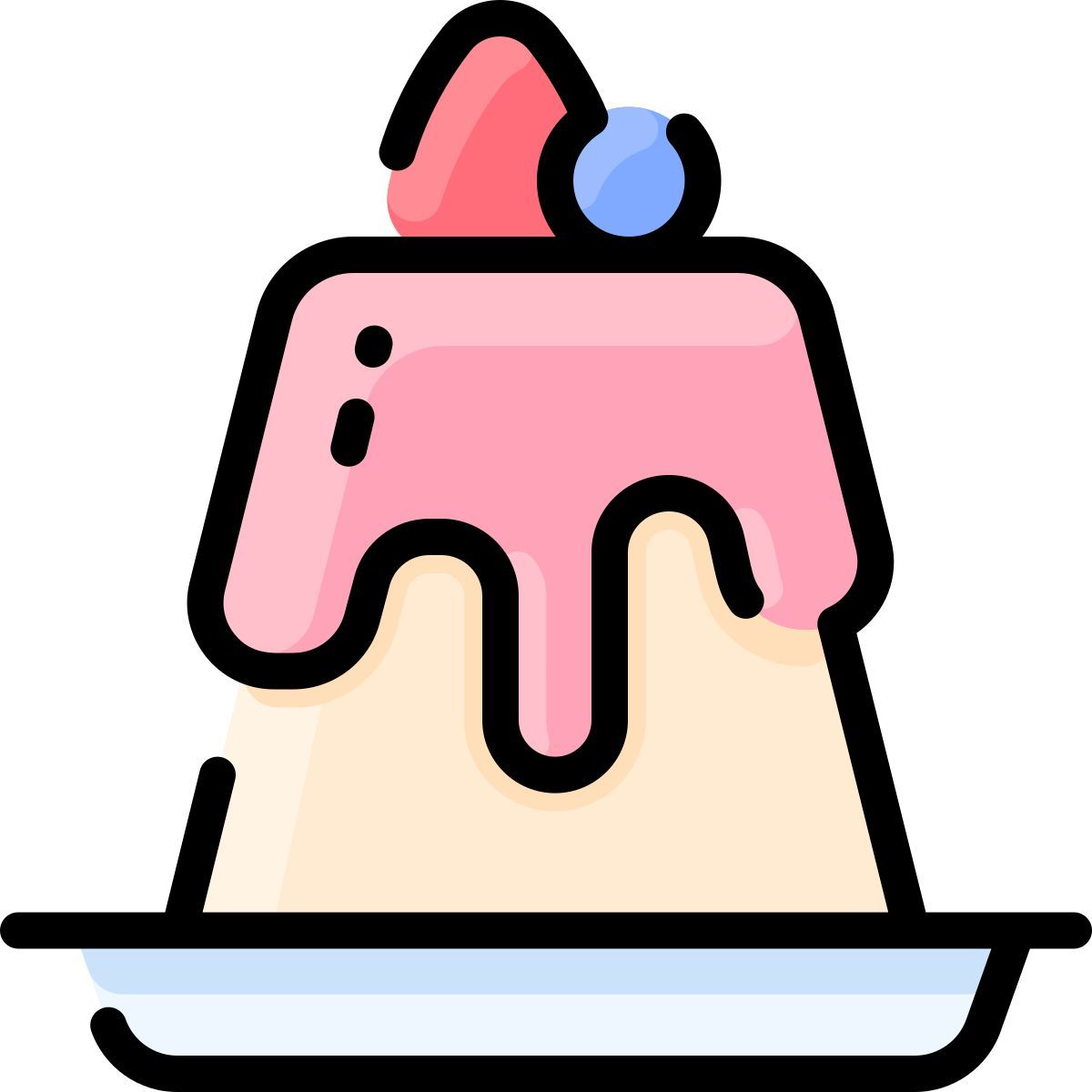 panna cotta icon
