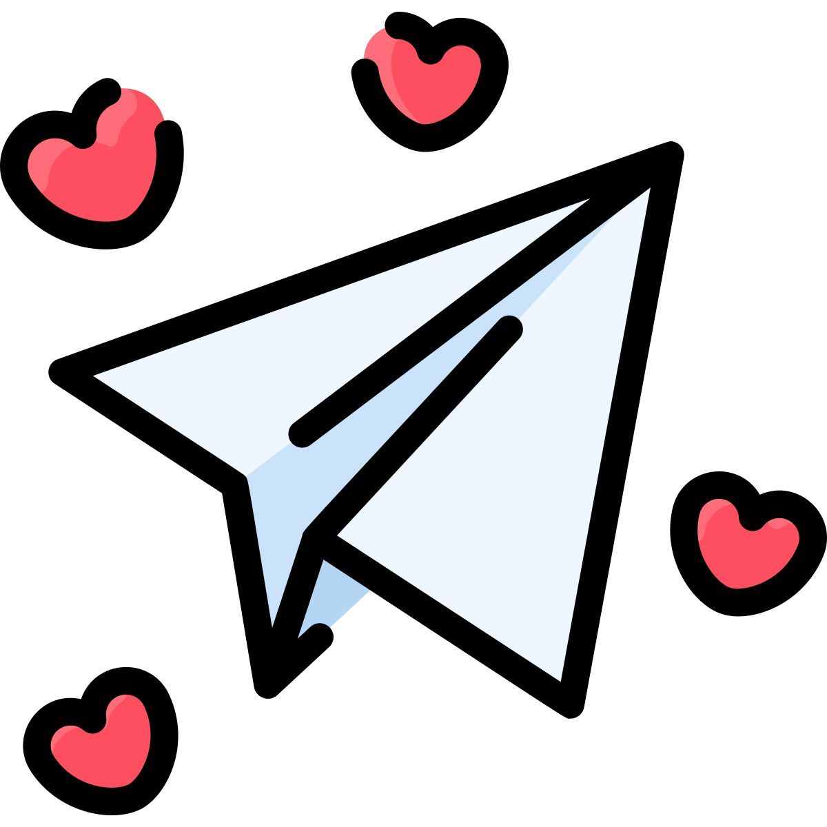 paper airplane icon