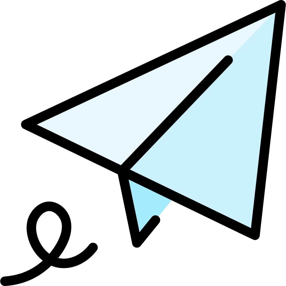 paper plane icon