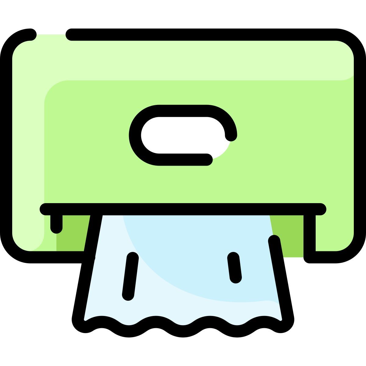 serviette en papier icon