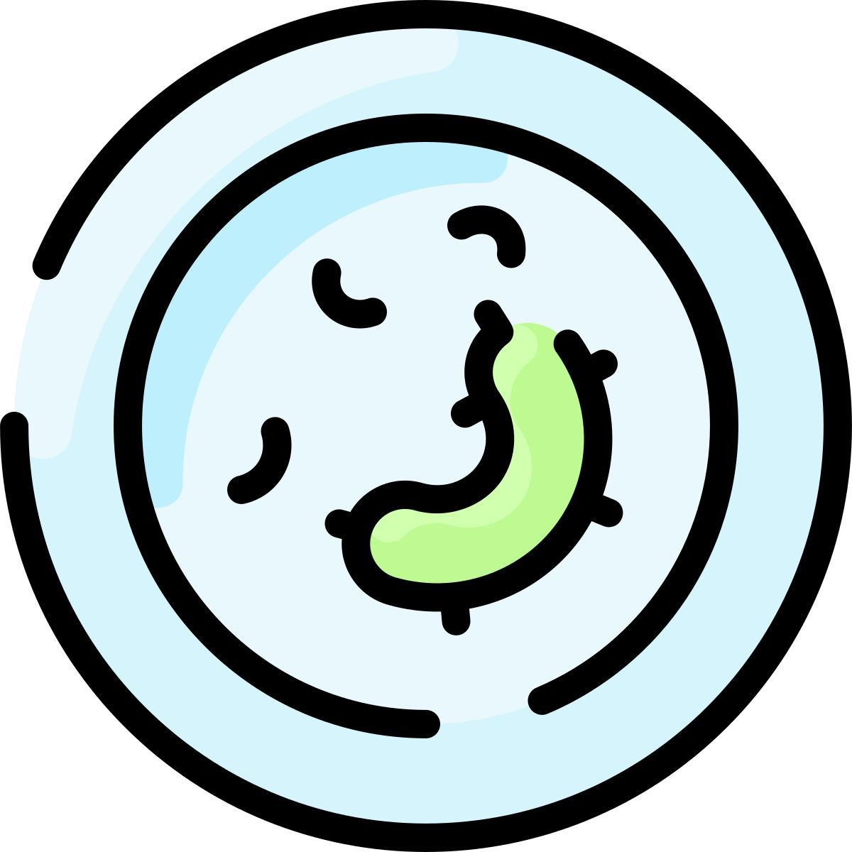 petri dish icon