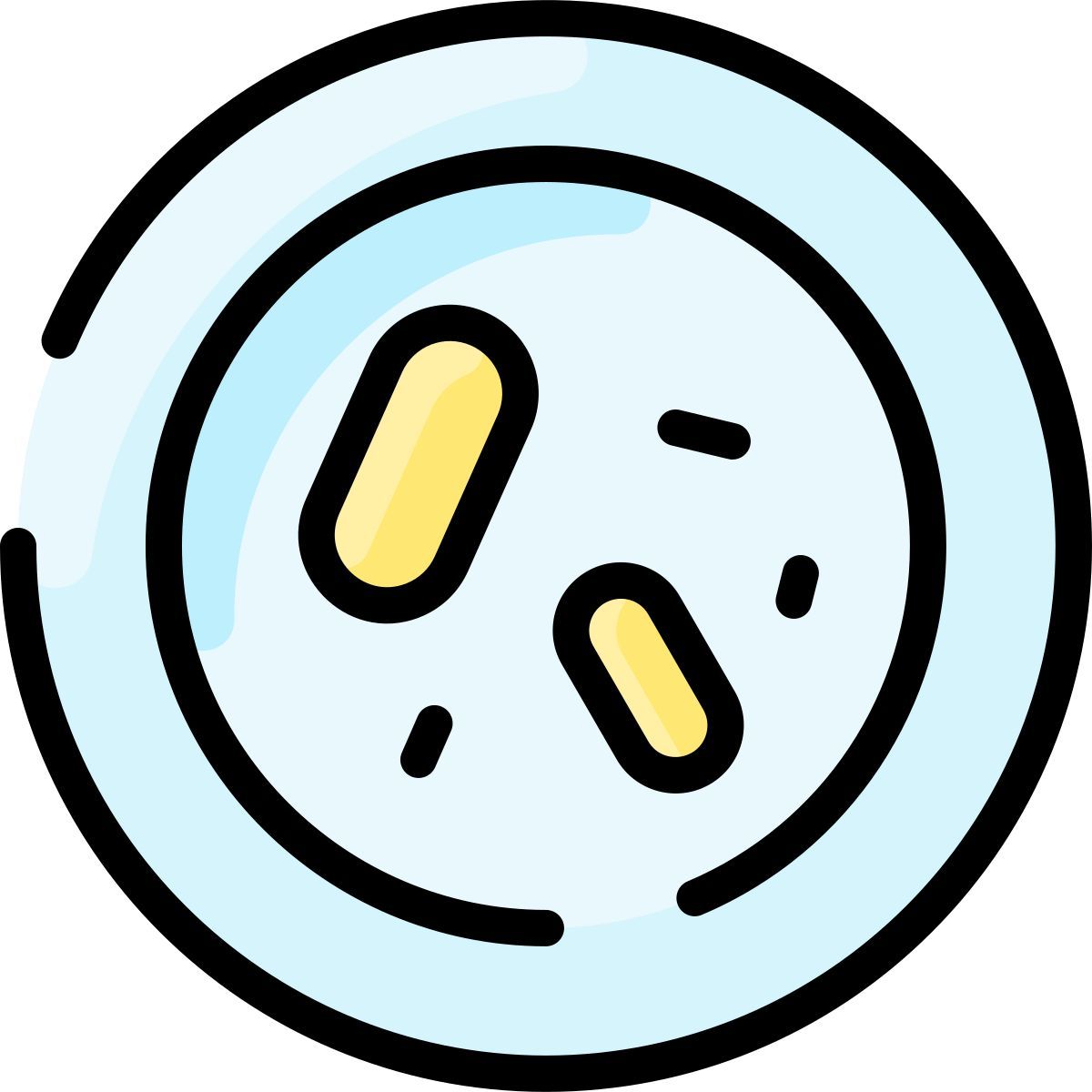petri dish icon