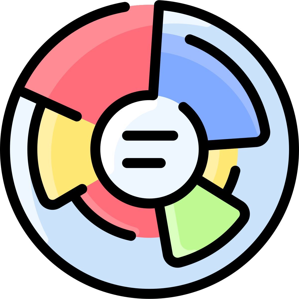 pie chart icon