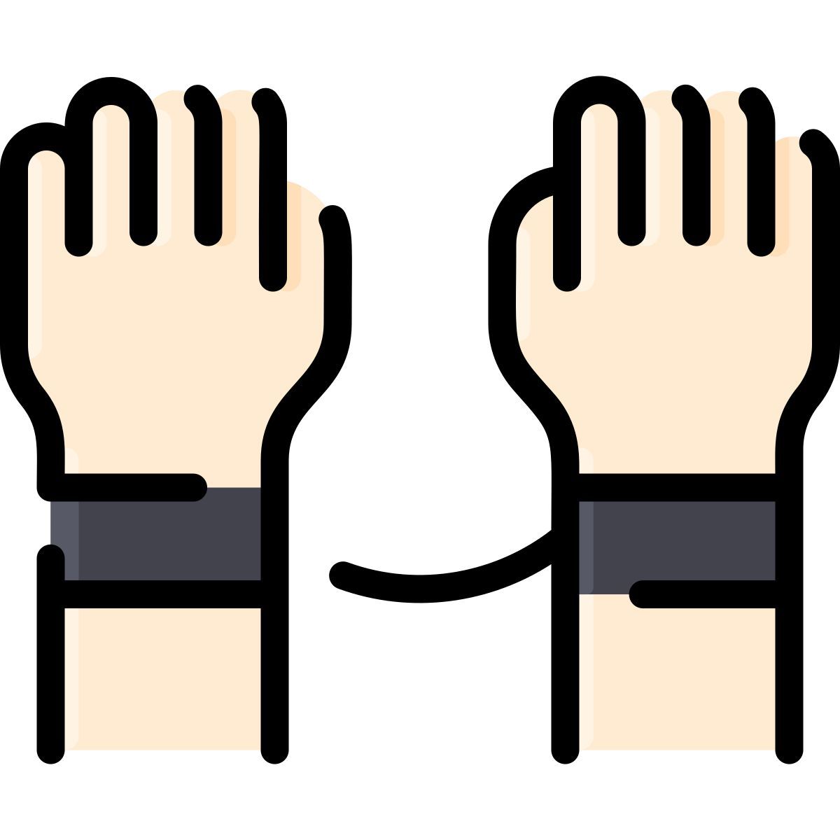 police handcuff icon