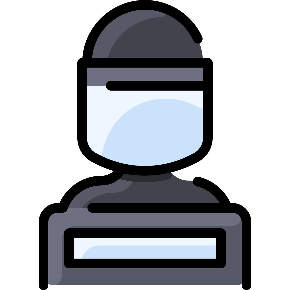 riot police icon