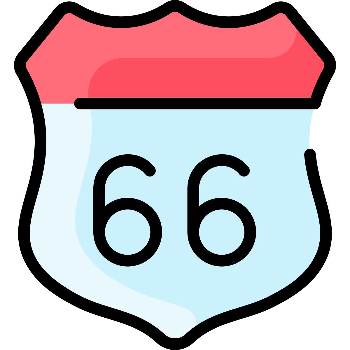 road sign icon