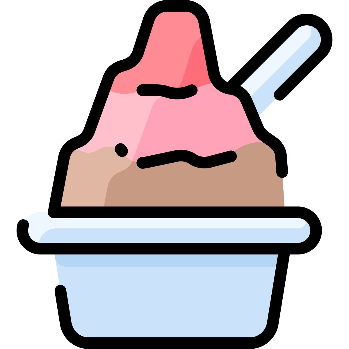 shaved ice icon