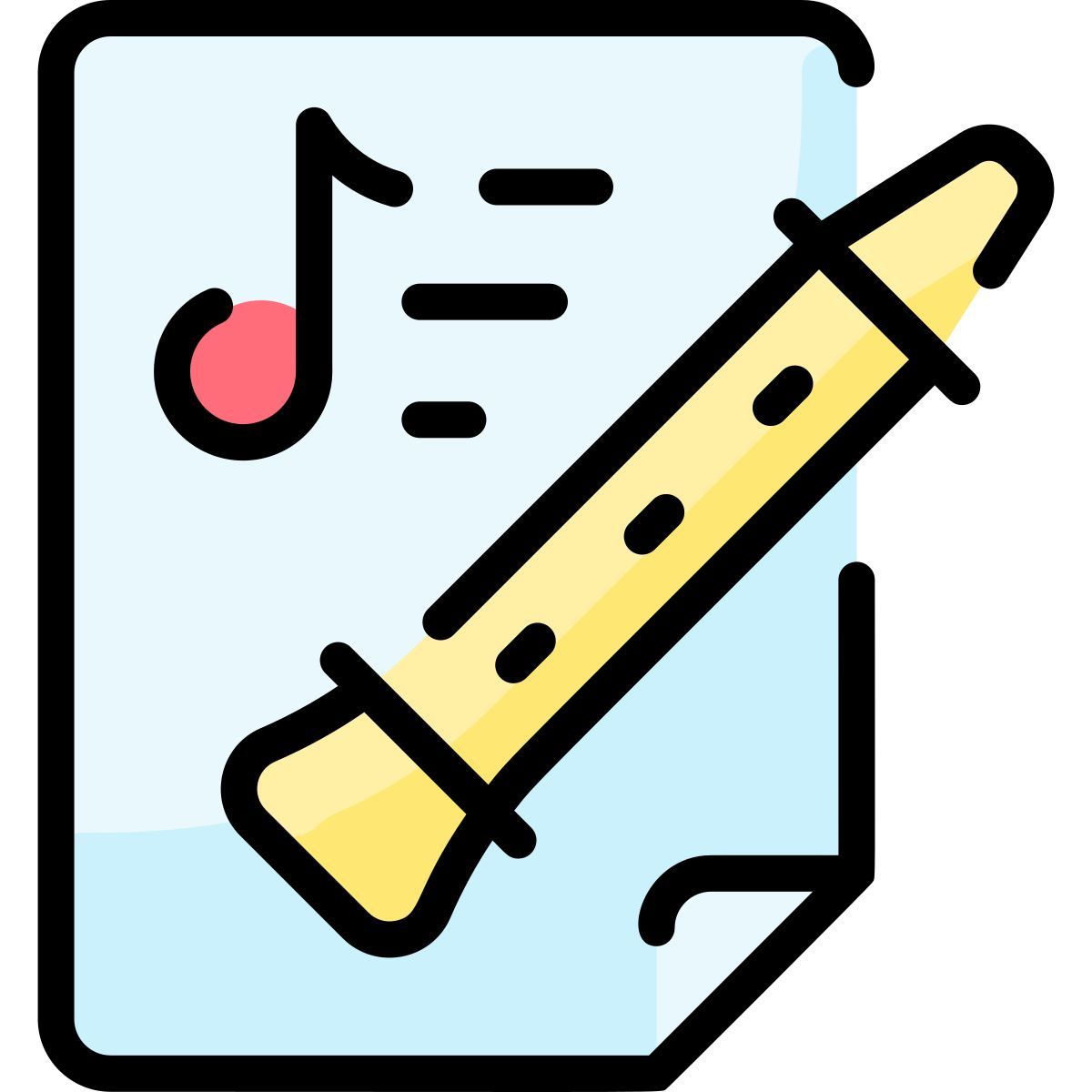 sheet music icon