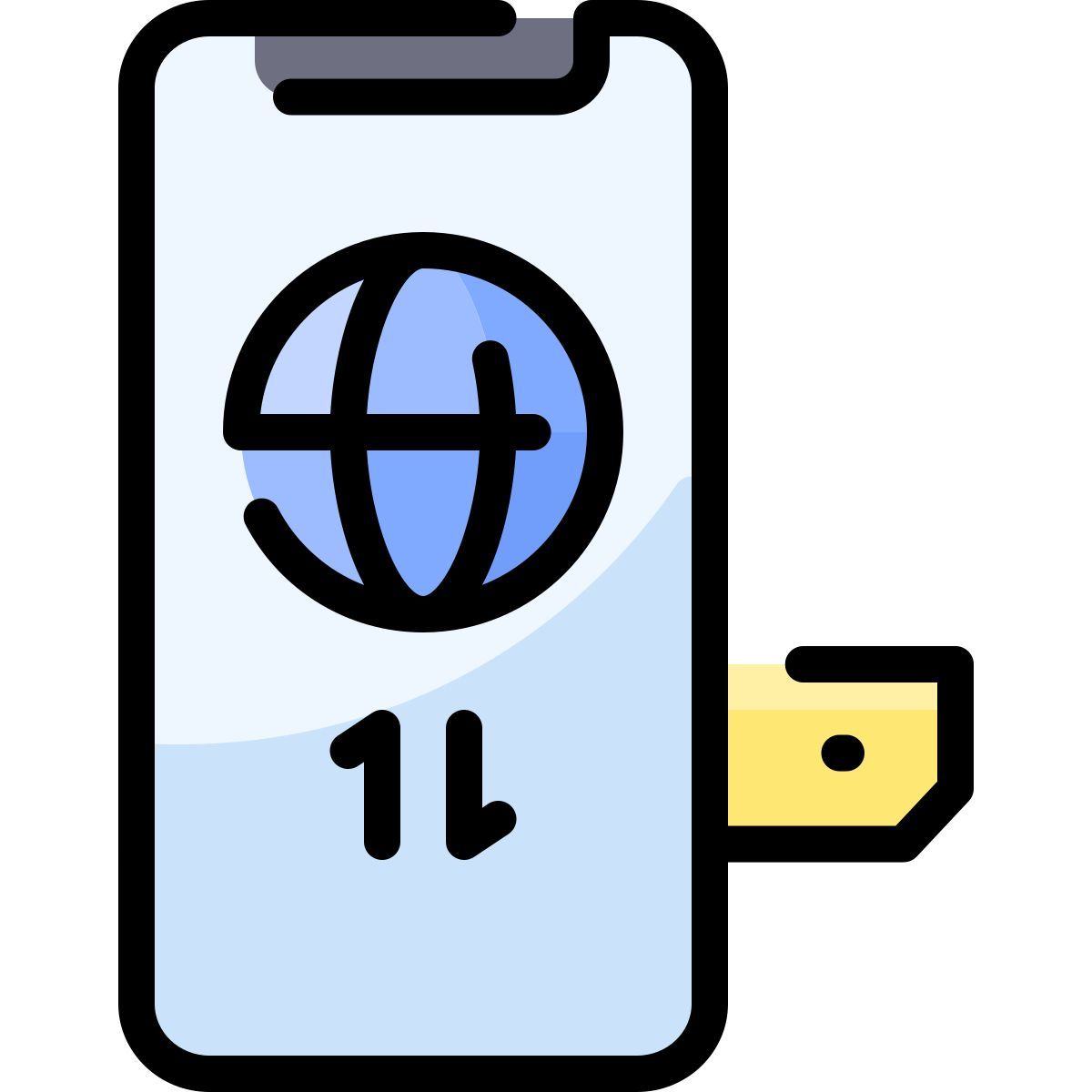 스마트폰 icon