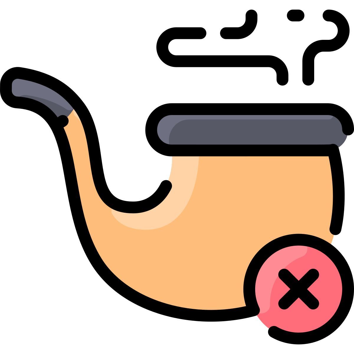smoking pipe icon