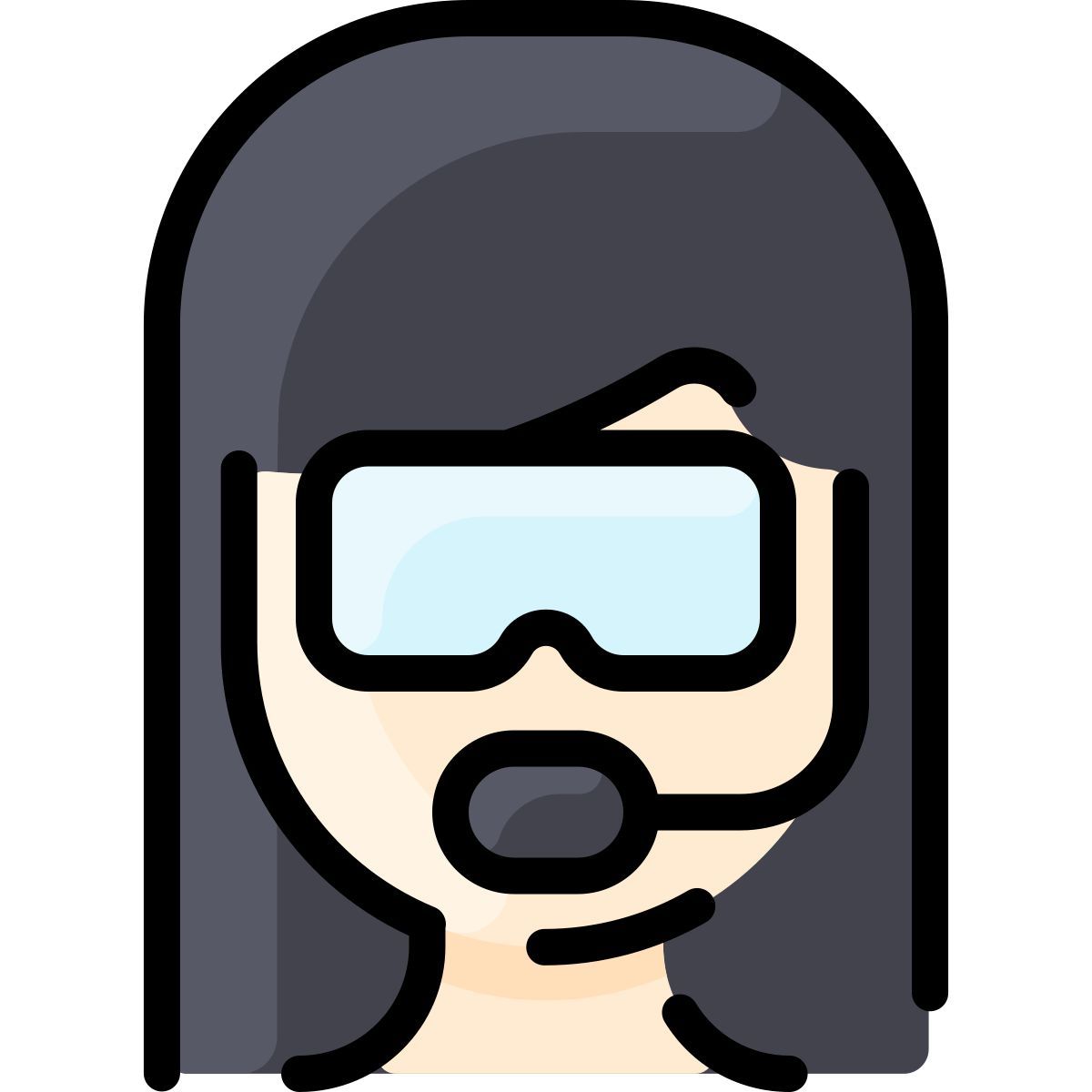 snorkeling icon