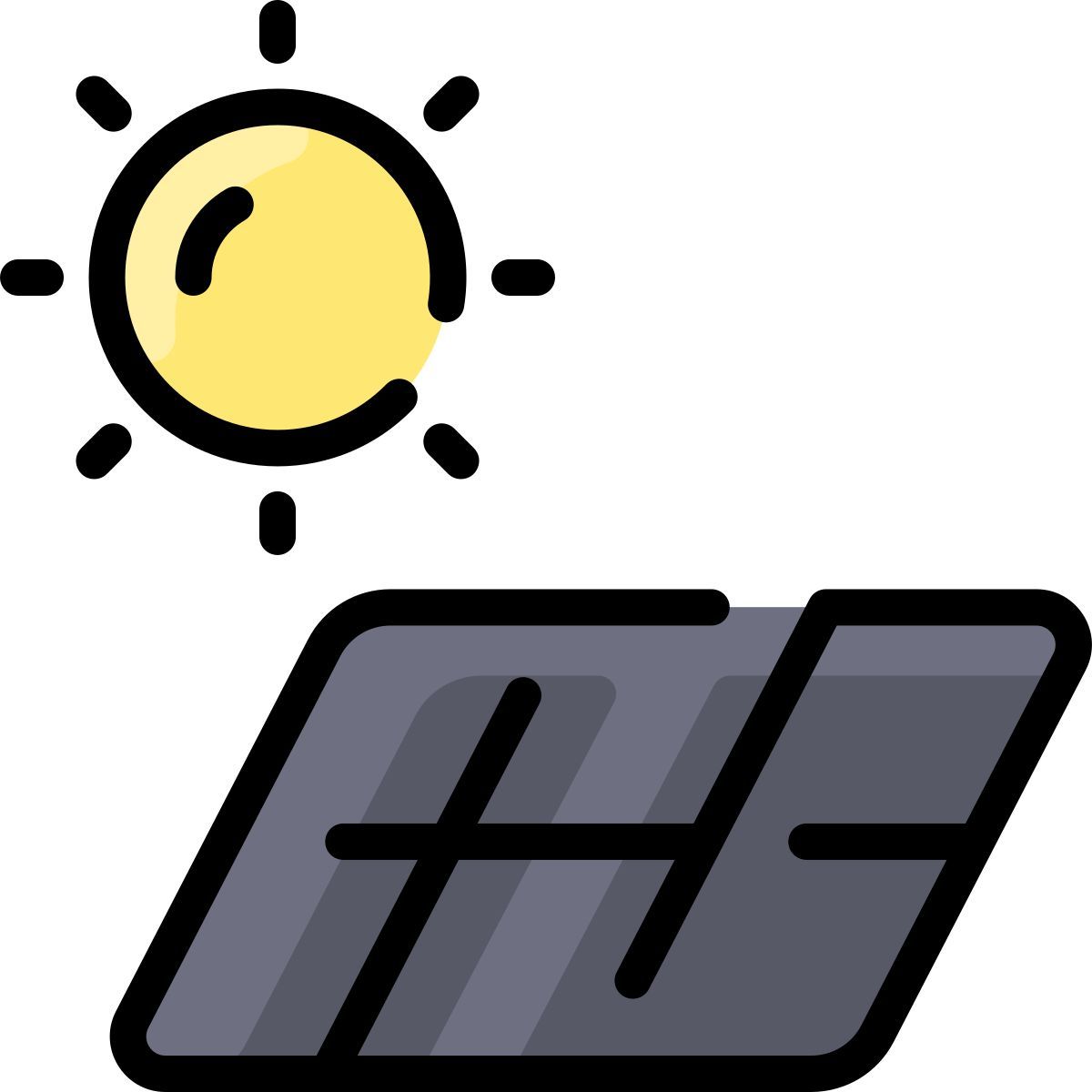 solar panel icon