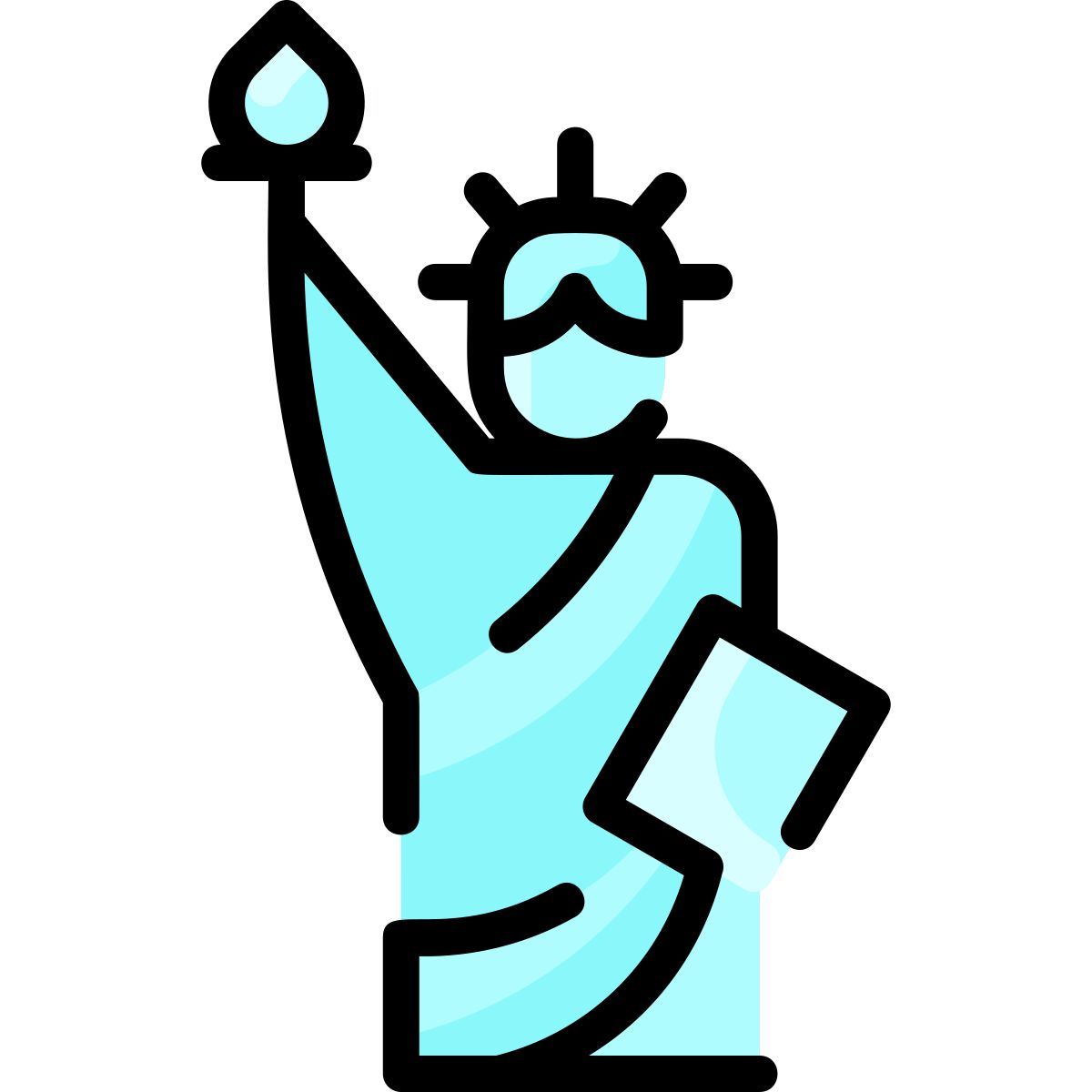 statue of liberty icon