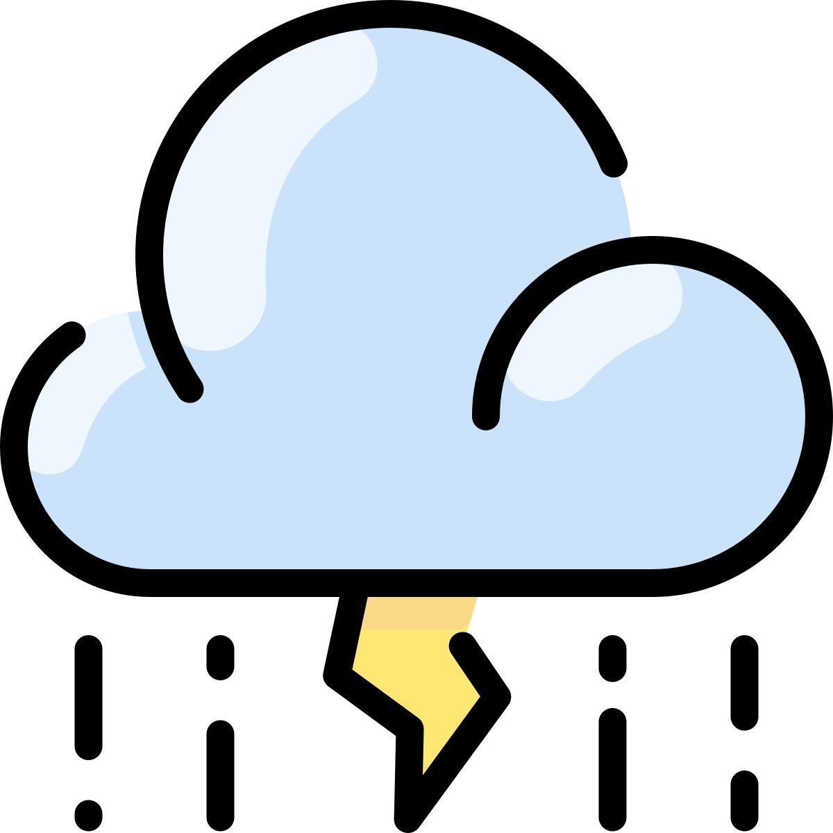 thunderstorm icon