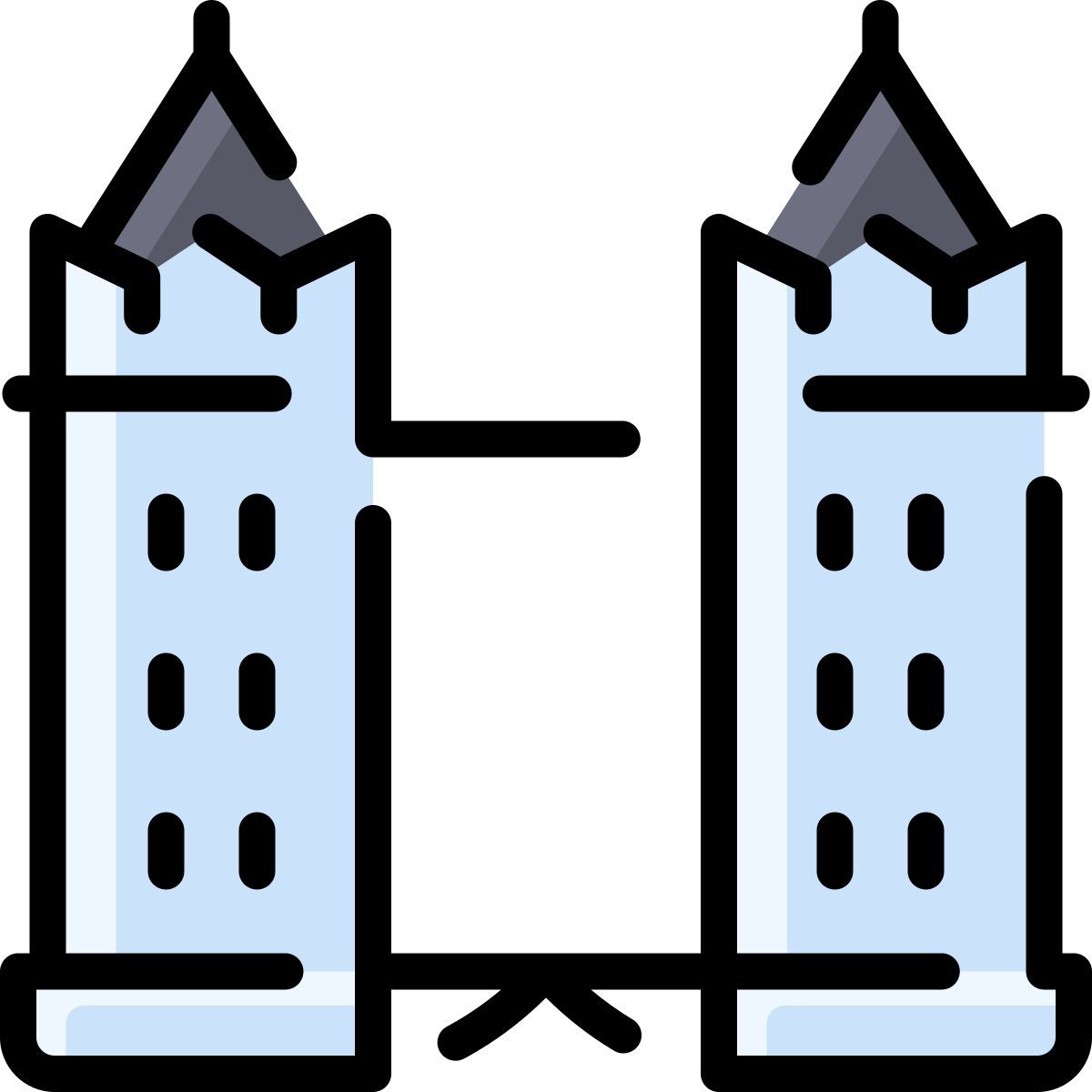tower bridge icon