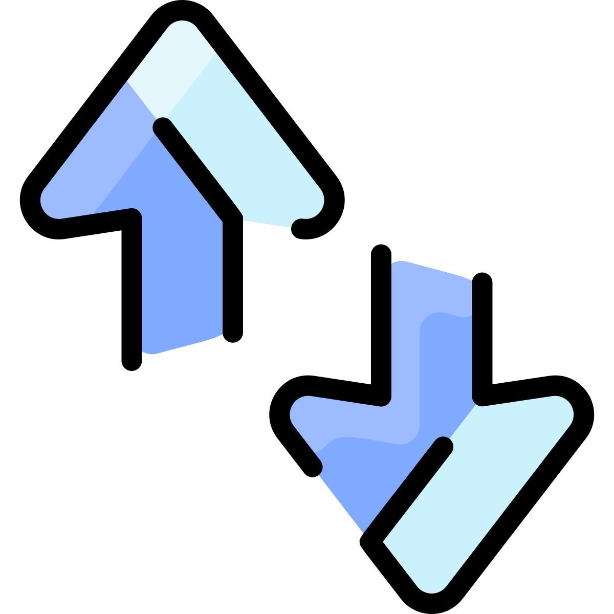 two arrows icon