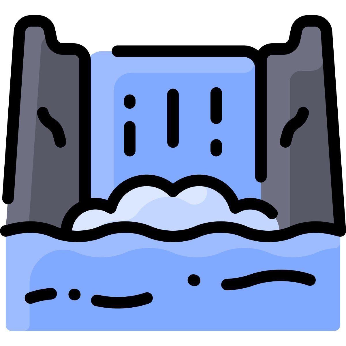 waterfall icon