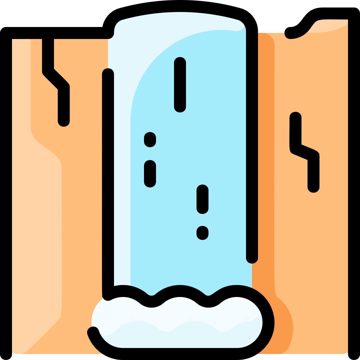 waterfall icon