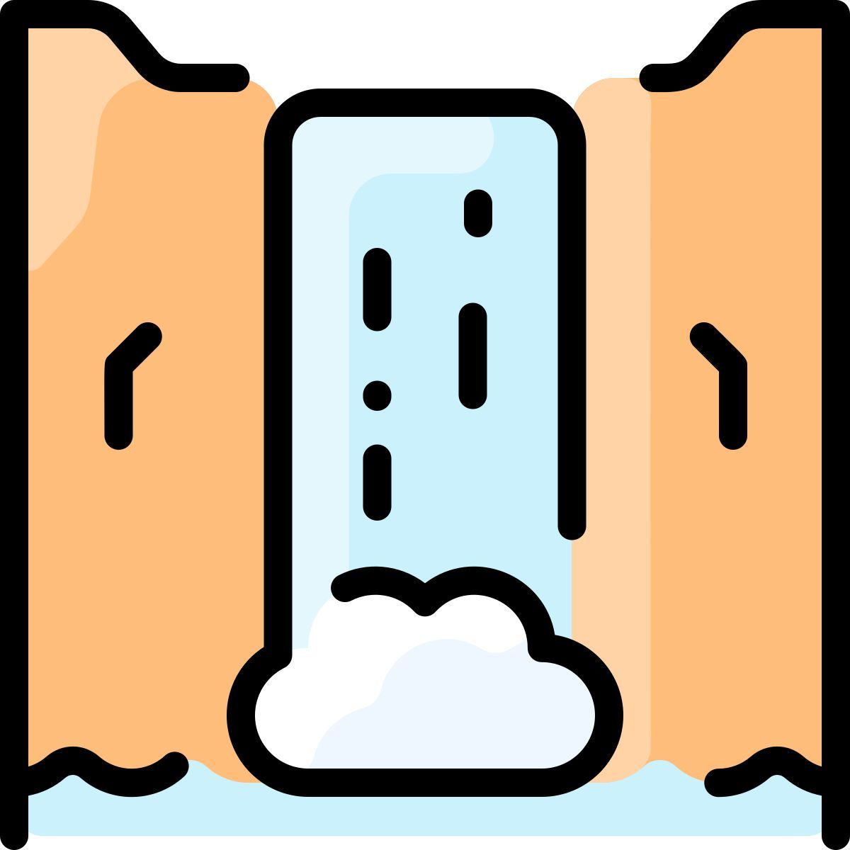 waterfall icon