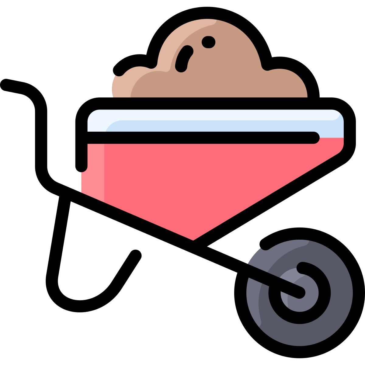 wheelbarrow icon