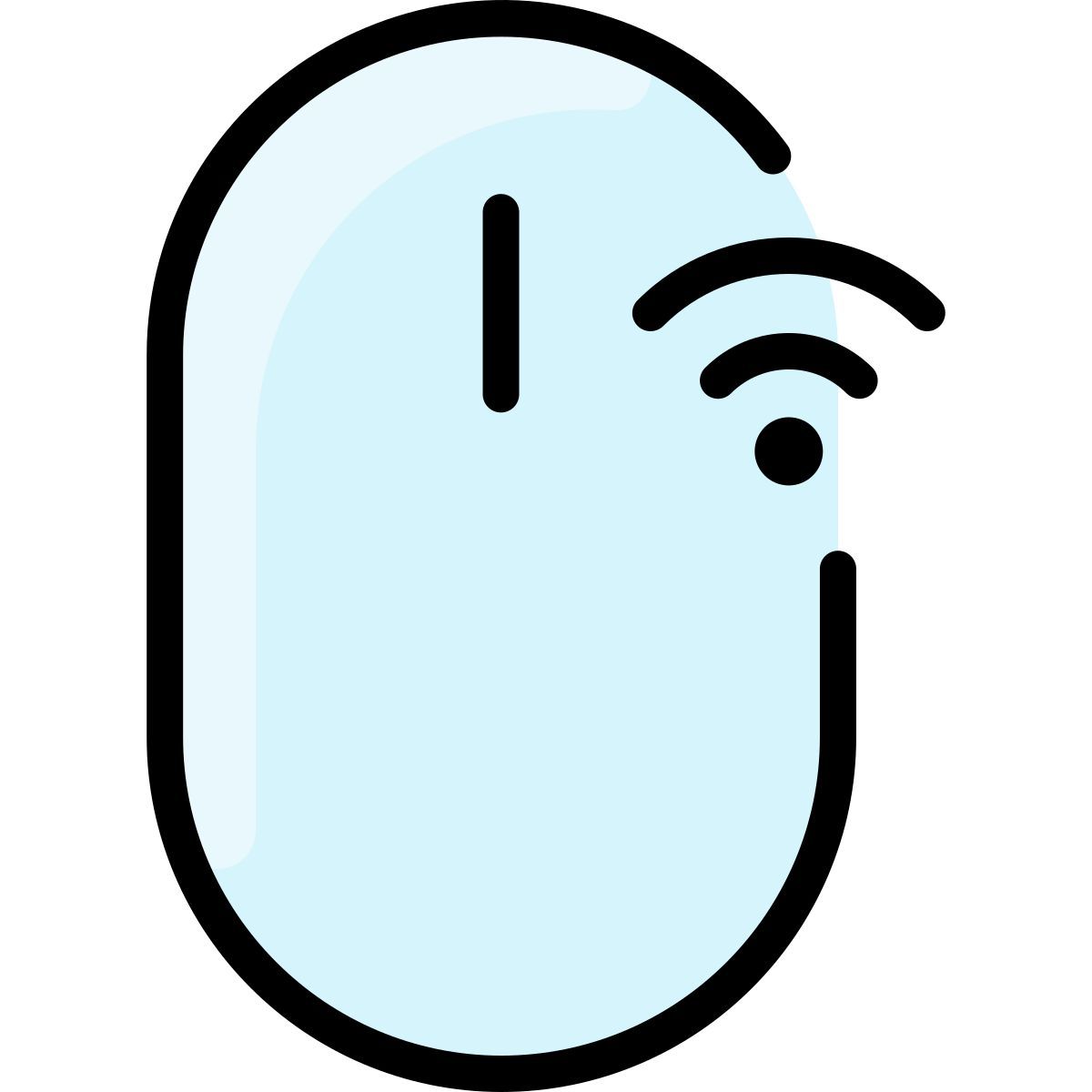 ratón inalámbrico icon