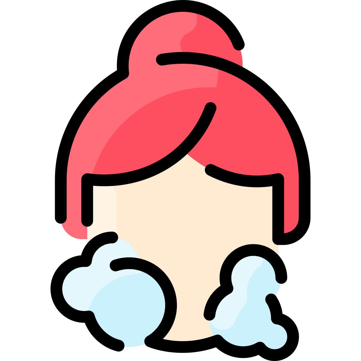 stehende frau icon