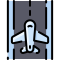 external airplane-airport-vitaliy-gorbachev-lineal-color-vitaly-gorbachev-1 icon