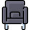 external armchair-furniture-vitaliy-gorbachev-lineal-color-vitaly-gorbachev-1 icon