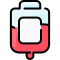 external blood-bag-emergency-vitaliy-gorbachev-lineal-color-vitaly-gorbachev icon