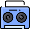 external boombox-radio-vitaliy-gorbachev-lineal-color-vitaly-gorbachev icon